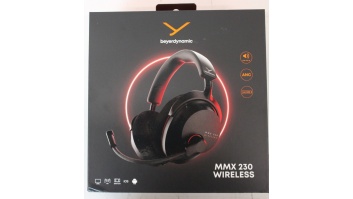 SALE OUT. Beyerdynamic MMX 230 Black Bluetooth ANC Headphones, Wireless | SALE OUT. Headphones | MMX 230 | Bluetooth | Over-Ear | Microphone | Black | Noise canceling | DEMO, MISSING USB ADAPTER | Warranty 24 month(s) | Wireless