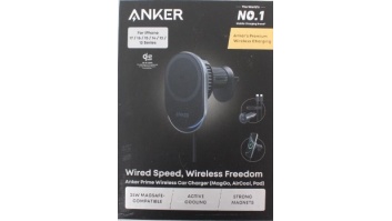 SALE OUT. Anker Prime Wireless Car Charger Qi2.2 25W wireles charging (MagGo, AirCool, Pad) | Anker Prime Wireless Car Charger Qi2.2, 25W wireles charging (MagGo, AirCool, Pad) | DEMO