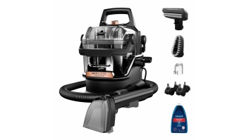 Bissell | Portable Carpet and Upholstery Cleaner | SpotClean HydroSteam Pro | Corded operating | Washing function | 1000 W | Black