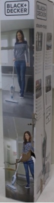 BLACK & DECKER | Steam Mop | FSMH13E5-QS | Corded operating | 1300 W | White | Warranty 9 month(s) | DAMAGED PACKAGING
