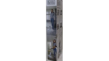 BLACK & DECKER | Steam Mop | FSMH13E5-QS | Corded operating | 1300 W | White | Warranty 9 month(s) | DAMAGED PACKAGING