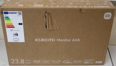 SALE OUT. Xiaomi Monitor A24i 2026 | SALE OUT. | Xiaomi Monitor A24i 202 | 24 " | IPS | FHD | 16:9 | 144 Hz | 6 ms | 1920 x 1080 pixels | 300 cd/m² | HDMI ports quantity 1 | Warranty 24 month(s) | DAMAGED PACKAGING