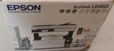 SALE OUT. Epson EcoTank | L6460 | Printer / copier / scanner | Colour | Ink-jet | A4/Legal | Grey DAMAGED PACKAGING | SALE OUT. | Epson | Multifunctional printer | EcoTank L6460 | Inkjet | Colour | 3-in-1 | Wi-Fi | Black and white | DAMAGED PACKAGING