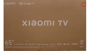 SALE OUT. Xiaomi TV S Pro Mini LED 65 2026 4K UHD (3840 x 2160) | SALE OUT. | TV | S Pro Mini LED 65 2026 | Xiaomi 65 | Smart TV | Google TV | 4K UHD | Dark Grey | DAMAGED PACKAGING, DEMO