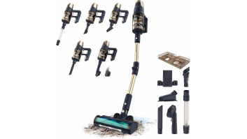 Cecotec Vacuum cleaner | Rockstar RX70 AquaPet Flex Conga | Cordless operating | Stick/handheld | 780 W | Operating time (max) 100 min | Blue/Gold