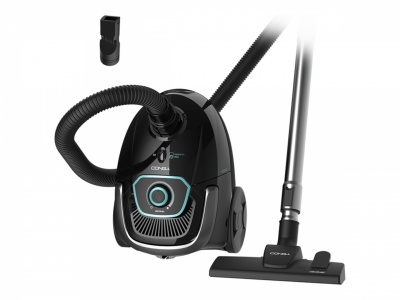 Cecotec Vacuum cleaner | Conga Powerbag 2500 Plus | Bagged | Dust capacity 2.5 L | Power 850 W | Black