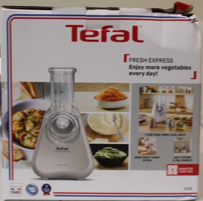 SALE OUT. | TEFAL Vegetable slicer | Fresh Express DN853BE0 | Light Gray | 150 W | DAMAGED PACKAGING