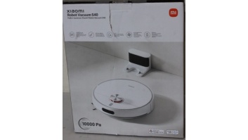 SALE OUT. Xiaomi Robot Vacuum S40 EU | Xiaomi Robot Vacuum S40 EU | Wet&Dry | 5200 mAh | Dust capacity 0.52 L | 10000 Pa | White | DAMAGED PACKAGING | 24 month(s)