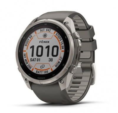 SMARTWATCH FENIX 9 PRO SOLAR/TITANIUM 010-04339-01 GARMIN