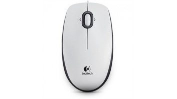 Logitech | B100 | Portable Optical Mouse | White