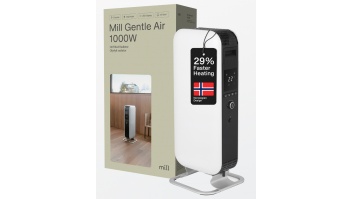 Mill | Heater | AB-H1000DN | Oil Filled Radiator | 1000 W | Number of power levels 3 | Suitable for rooms up to 12-16 m³ | White