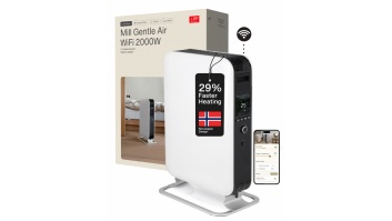 Mill | Heater | OIL2000WIFI3 GEN3 | Oil Filled Radiator | 2000 W | Number of power levels 3 | Suitable for rooms up to 24 m² | White/Black