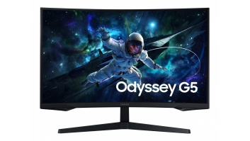 Samsung | Gaming Monitor | LS32CG552EUXEN | 32 " | VA | 16:9 | 165 Hz | 1 ms | 2560 x 1440 pixels | 300 cd/m² | Black