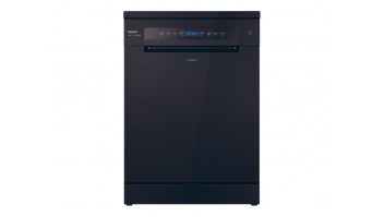 Candy Dishwasher | CF 5C6F0B | Free standing | Width 59.7 cm | Number of place settings 15 | Number of programs 8 | Energy efficiency class C | Display | Black