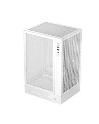 Deepcool PC Gaming Case | CH170 DIGITAL | Mini ITX | ATX PS2 | White