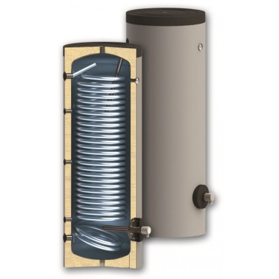 Sunsystem | Enameled Water Heater 300L with Heat Exchanger 3.3 m