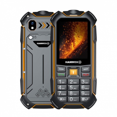 Hammer Boost 2 LTE | Black | 2.4 " | IPS | 64 MB | 128 MB | Dual SIM | Main camera resolution 2 MP | 3500 mAh