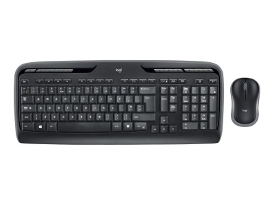 Logitech MK330 | Keyboard and Mouse Set | Wireless | Mouse included | US International | Black