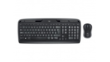 Logitech MK330 | Keyboard and Mouse Set | Wireless | Mouse included | US International | Black