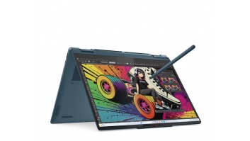 Lenovo- Yoga 7 2-in-1 14AKP10 AMD | Tidal Teal | 14 " | OLED | Touchscreen | WUXGA | 1920 x 1200 pixels | Glossy | AMD Ryzen AI 5 | 340 | 16 GB | Soldered LPDDR5 | Solid-state drive capacity 512 GB | AMD Radeon 840M Graphics | Windows 11 Home | 802.11be |