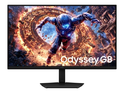 Samsung LS32HG802ESXEN 32" Odyssey OLED G8 S32HG802 Monitor, 4K UHD 3840x2160/16:9/250cd/m2/0.03ms/240Hz/HDMI,USB,DP | Samsung