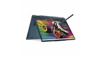 Lenovo- Yoga 7 2-in-1 14AKP10 AMD | Tidal Teal | 14 " | OLED | WUXGA | 1920 x 1200 pixels | AMD Ryzen AI 7 | 350 | 16 GB | Soldered LPDDR5 | Solid-state drive capacity 512 GB | AMD Radeon 860M Graphics | Windows 11 Home | 802.11be | Bluetooth version 5.4 
