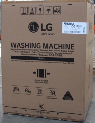 SALE OUT. LG F2X50S8TLB Washing Machine, Front Load, Capacity 8 kg, Spin speed 1200 rpm, White | SALE OUT. | LG Washing machine | F2X50S8TLB | Energy efficiency class A | Front loading | Washing capacity 8 kg | 1200 RPM | Depth 48 cm | Width 60 cm | Displ