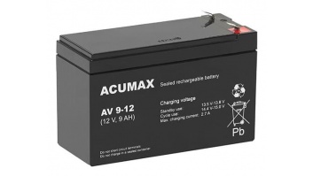 BATTERY 12V 9AH VRLA/EV9-12 T2 EUROPOWER EMU