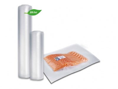 Caso | Foil set 1 for vacuuming + Sous Vide Cooking | 01235 | Dimensions (W x L) 20 x 30 cm, 20 x 600 cm, 30 x 600 cm