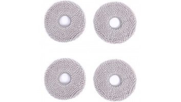 Ecovacs | Washable Improved Mopping Pads for OZMO Turbo Mopping Systems of X1 OMNI/X1 TURBO/T10 TURBO/ T20 OMNI/X2 OMNI | D-WP04-0012 | 4 pc(s)