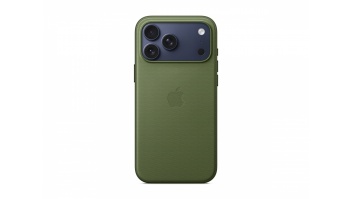 Apple Back cover | Apple | iPhone 17 Pro Max | Silicone | Green | TechWoven Case with MagSafe