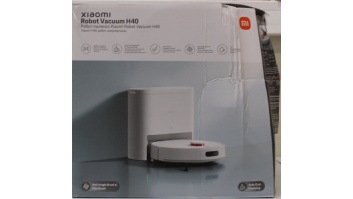 SALE OUT. Xiaomi Robot Vacuum H40 EU | Xiaomi Robot Vacuum H40 EU | Wet&Dry | Operating time (max) 180 min | 5200 mAh | Dust capacity 4 L | 10000 Pa | White | DAMAGED PACKAGING | 24 month(s)