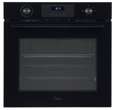 Midea MBO7NM30D0-BK Oven, Built-in, Electric, Width 60 cm, Touch Display, Black
