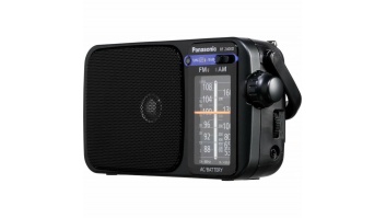 Panasonic portatīvais radio, melns