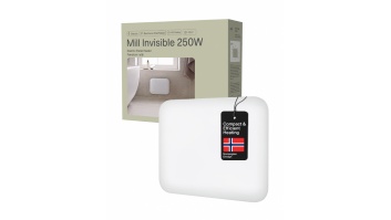 Mill | Heater | IB250 Steel | Panel Heater | 250 W | Number of power levels 1 | Suitable for rooms up to 2-5 m² | White