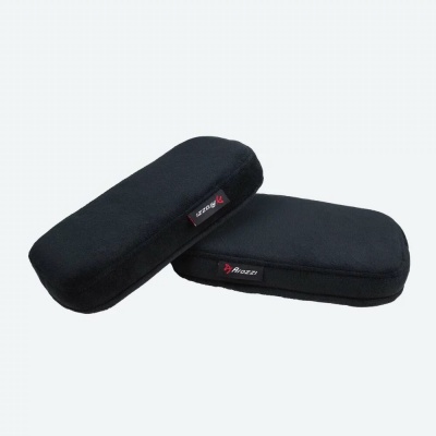 Arozzi Memory Foam Armrest Pads | 270x135x40 mm | Black
