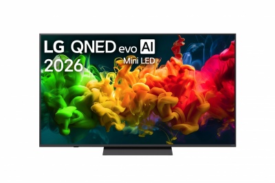 LG QNED 4K evo AI Mini LED TV | 65QNED8EB3B | 65 | Smart TV | webOS | UHD | Black