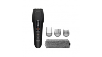 Philips Hairclipper series 5000 Mazgājama matu griešanas  mašīna, melns