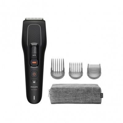Philips Hairclipper series 5000 Mazgājama matu griešanas  mašīna, melns