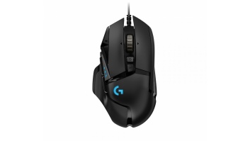 MOUSE USB OPTICAL G502 HERO/BLACK 910-005471 LOGITECH