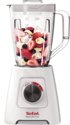 TEFAL | Blender | Blendforce II | Tabletop | 600 W | Jar material Plastic | Jar capacity 2 L | Ice crushing | White