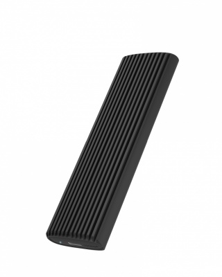 Raidsonic | M.2 NVMe and SATA SSD Enclosure via USB Type-C | IB-1808MCT-CU31