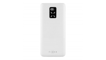 Fixed Power bank Zen 20 with LCD display and PD 20W output | FIXZEN-20-WH | 20000 mAh | White