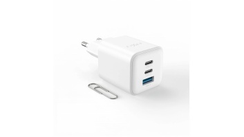Fixed Mini 2x USB-C and USB GaN Charger 65W