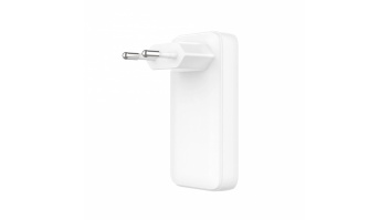 Fixed Slim 2xUSB-C Travel Charger, GaN, PD support