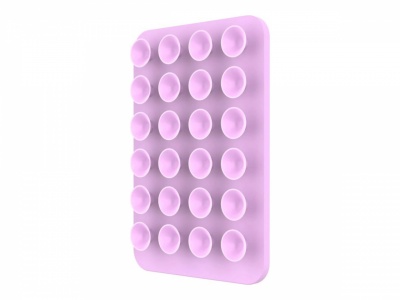 Fixed MagMate | Suction cup mount | Pink | Liquid Silicone