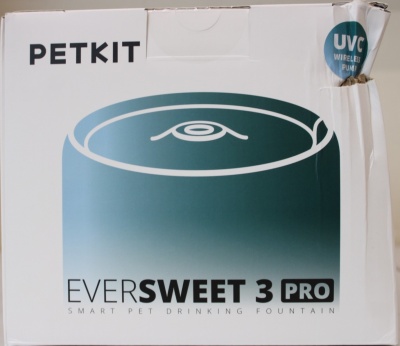 SALE OUT. Petkit Eversweet 3 Pro Drinking Fountain, UVC Wireless Pump, White | PETKIT | Smart Pet Drinking Fountain | Eversweet 3 Pro  (UVC) | Capacity 1.35 L | Filtering | Material Stainless Steel | White | DAMAGED PACKAGING AND BODY | 24 month(s)