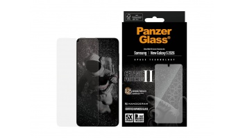 PanzerGlass Ceramic Screen Protector Samsung New Galaxy S26 | Ultra-Wide Fit w. EasyAligner | PanzerGlass