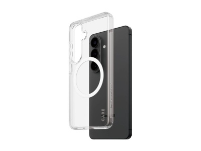 CARE by PanzerGlass Urban Explorer Case Transparent w. White Qi Samsung New Galaxy S26 | PanzerGlass