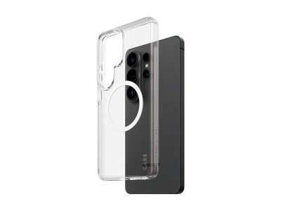 CARE by PanzerGlass Urban Explorer Case Transparent w. White Qi Samsung New Galaxy S26 Ultra | PanzerGlass